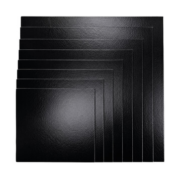 Cake Board Square (Black)